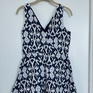 Blue V-Neck Sundress